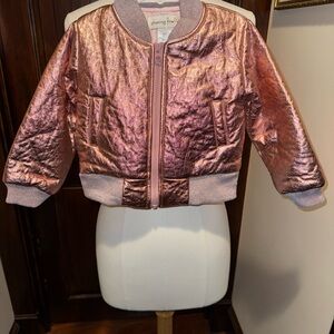 Chasing Fireflies Shimmering Pink Jacket